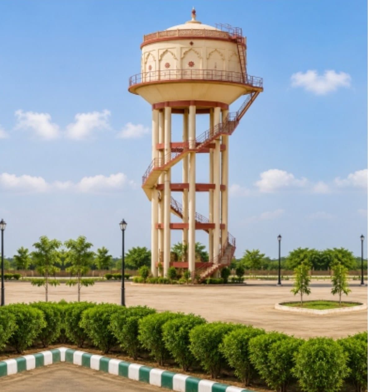 Water tank at Shyam Aangan